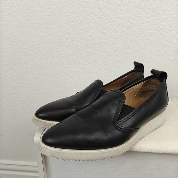 Everlane Mens Street Loafer Shoes Black Pointed Toe Low Top Slip Ons 8.5 - Picture 6 of 12